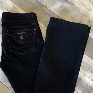 Hudson Black corduroy Jeans